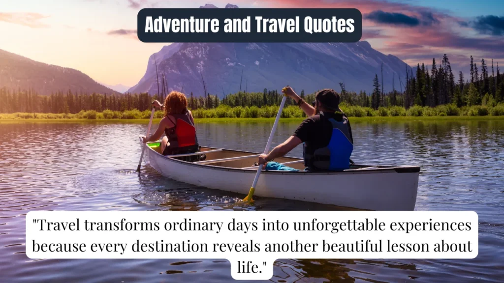 Adventure and Travel Quotes