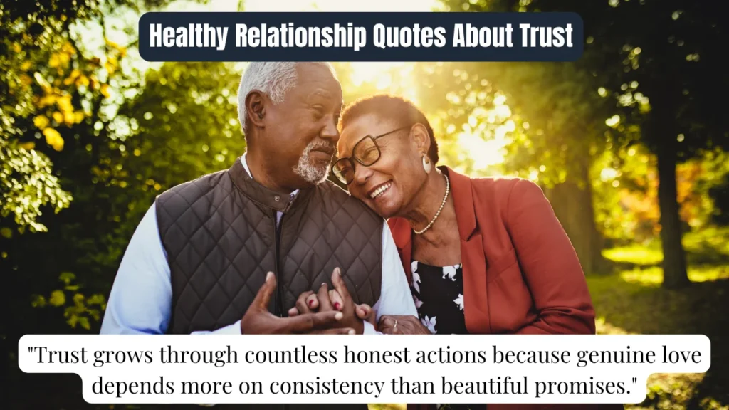 Healthy Relationship Quotes About Trust