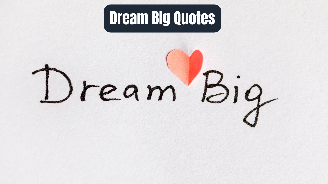 Dream Big Quotes