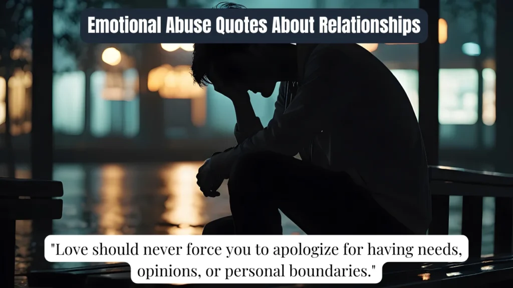 Emotional Abuse Quotes About Relationships