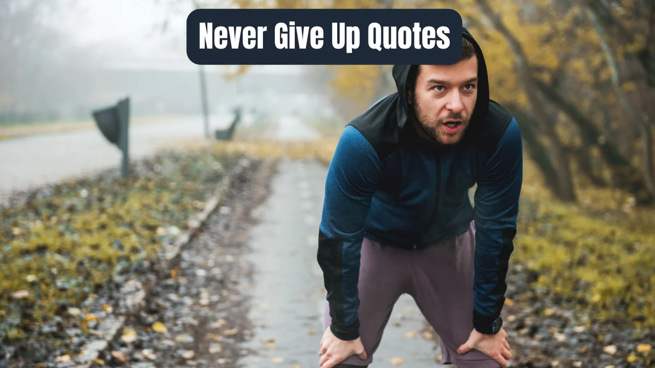 Never Give Up Quotes