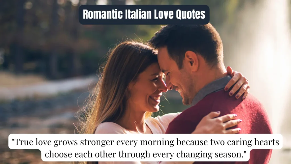 Romantic Italian Love Quotes