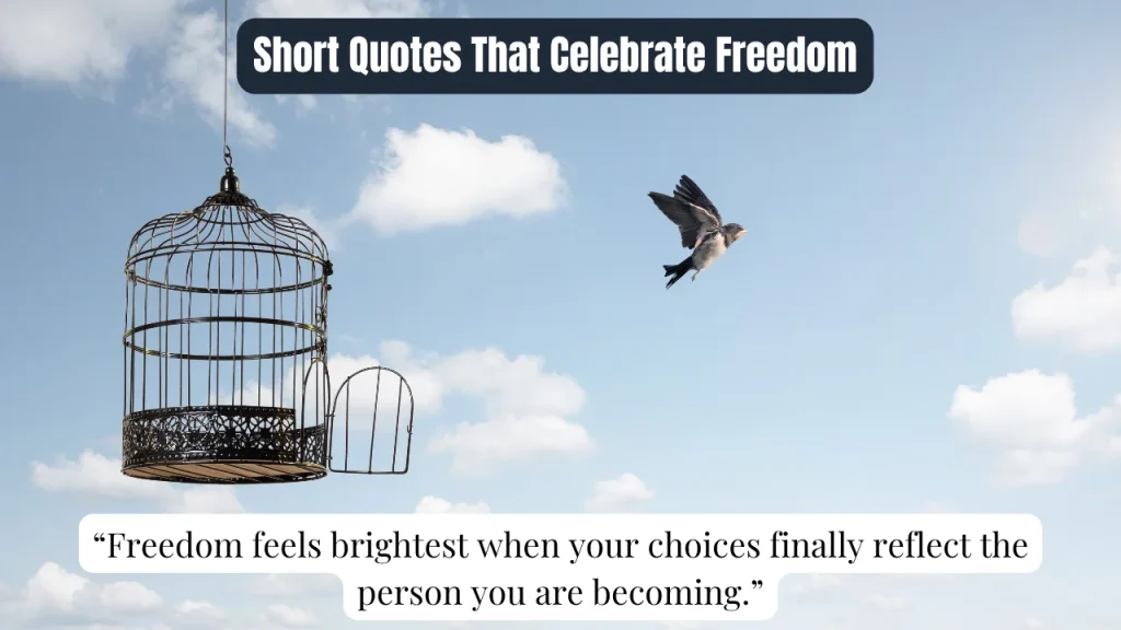 Short Quotes That Celebrate Freedom