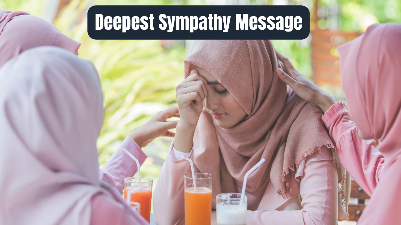 Deepest Sympathy Message