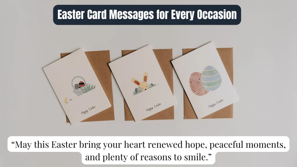 Easter Card Messages for Every Occasion