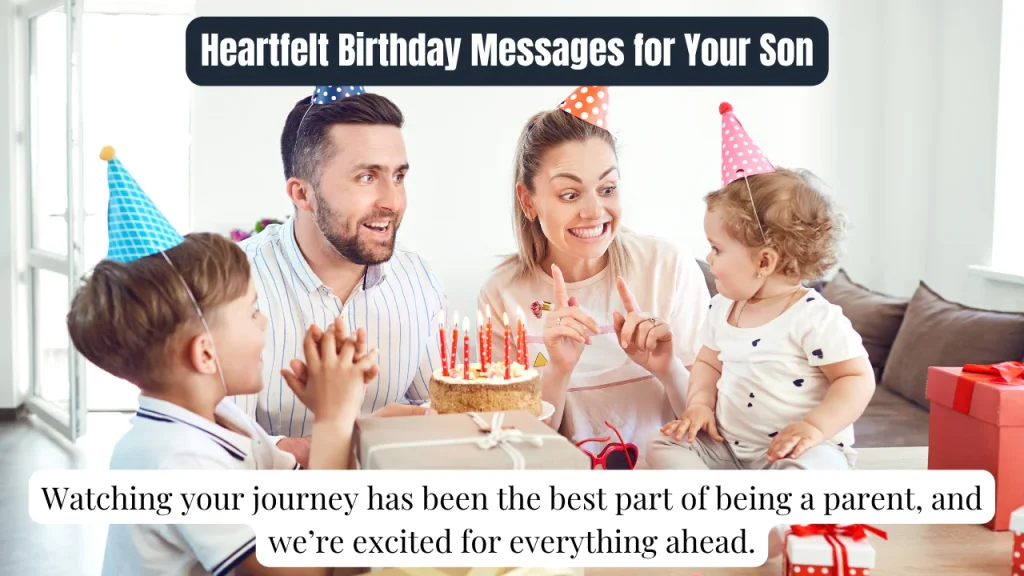 Heartfelt Birthday Messages for Your Son