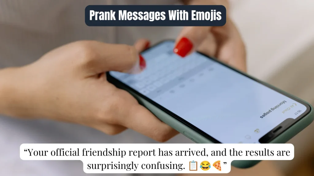 Prank Messages With Emojis