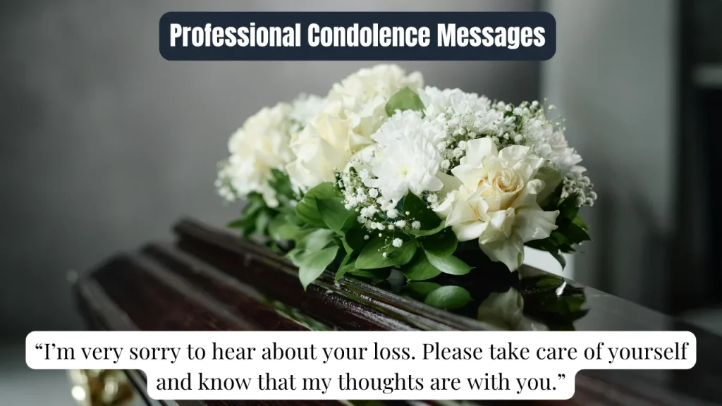 Professional Condolence Messages
