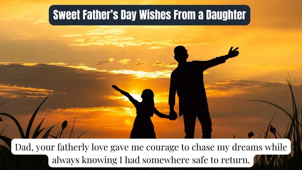Sweet Father’s Day Wishes From a Daughter
