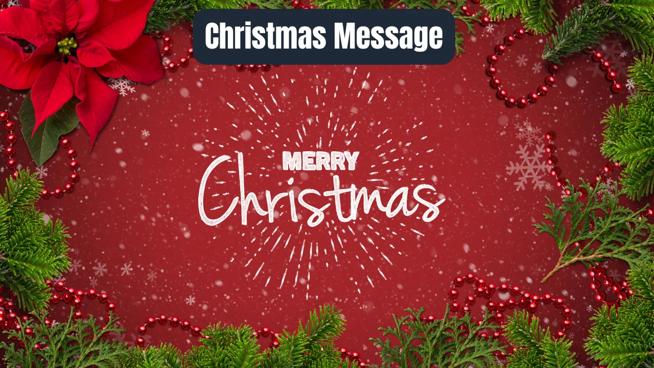 Christmas Message