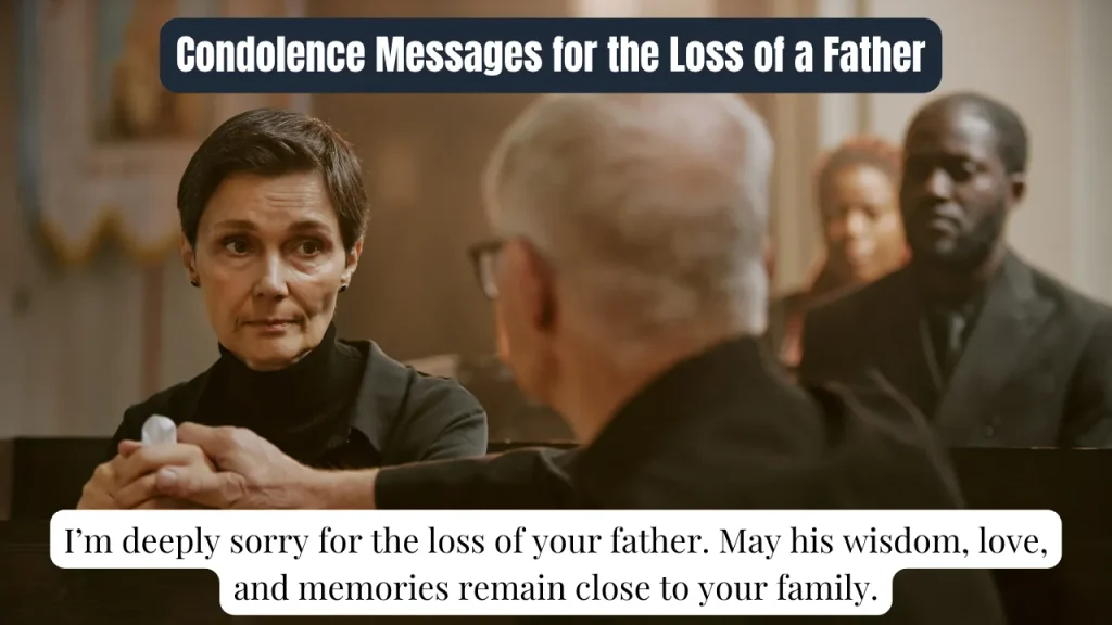 Condolence Messages for the Loss of a Father