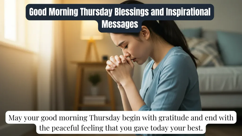 Good Morning Thursday Blessings and Inspirational Messages