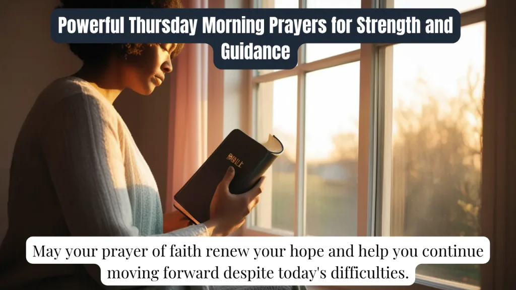 Powerful Thursday Morning Prayers for Strength and Guidance