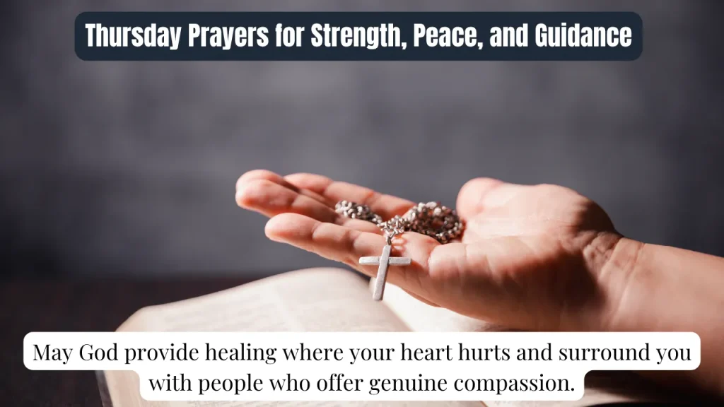 Thursday Prayers for Strength, Peace, and Guidance